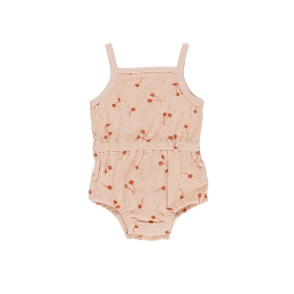 Quincy Mae Cherry Romper